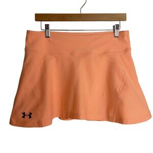 Under Armour Cantaloupe Heat Gear Tennis Skort Large